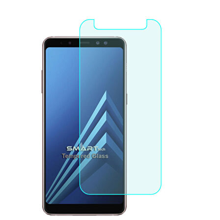 Samsung Galaxy A8 Plus 2018 Temperli Kırılmaz Cam Ekran Koruyucu