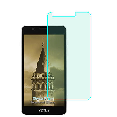 Vestel Venüs 5.0V Temperli Kırılmaz Cam Ekran Koruyucu