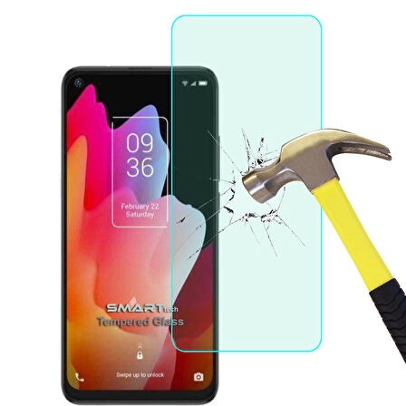 TCL 10L Temperli Kırılmaz Cam Ekran Koruyucu