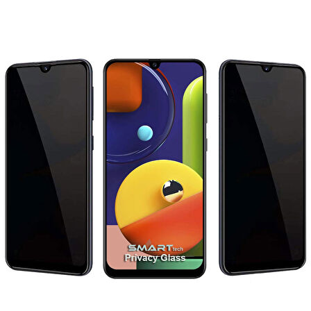 Samsung Galaxy A30S Yandan Görünmeyen 5D Hayalet Ekran Koruyucu