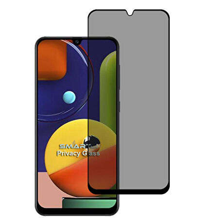 Samsung Galaxy A50S Yandan Görünmeyen 5D Hayalet Ekran Koruyucu
