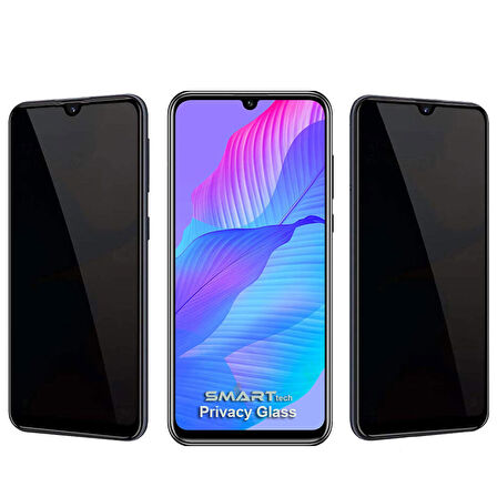 Huawei Y8P Yandan Görünmeyen 5D Hayalet Ekran Koruyucu