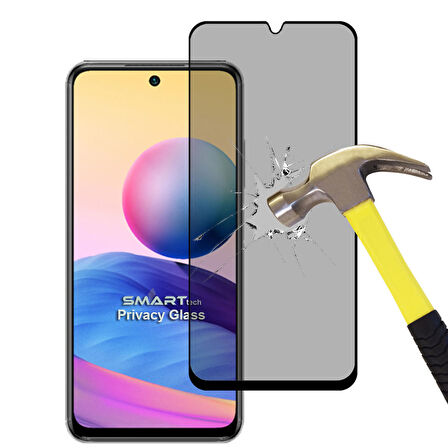 Xiaomi Redmi Note 10 Yandan Görünmeyen 5D Hayalet Ekran Koruyucu