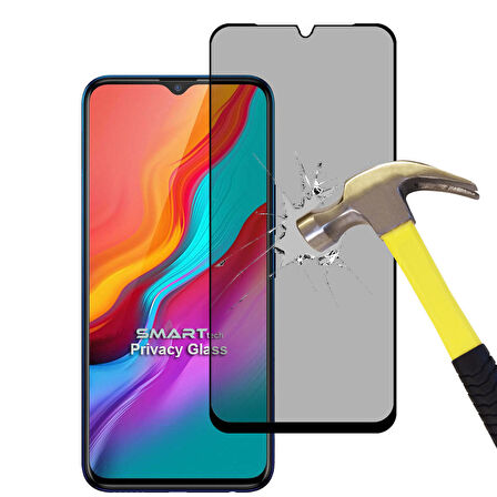 Infinix Hot 8 Yandan Görünmeyen 5D Hayalet Ekran Koruyucu