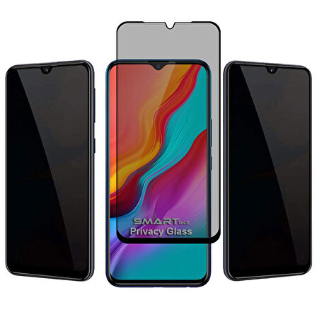 Infinix Hot 8 Yandan Görünmeyen 5D Hayalet Ekran Koruyucu