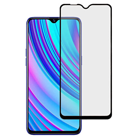 Oppo A7X Tam Kaplayan 9D Mat Seramik Nano Cam Ekran Koruyucu 