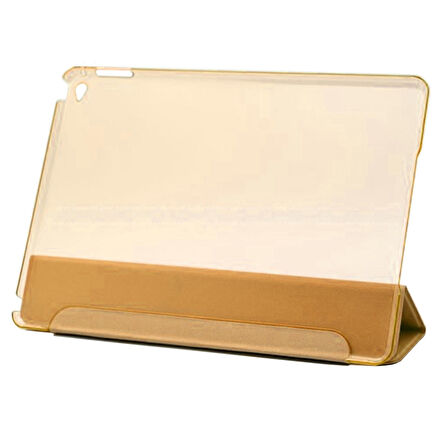 Apple Ipad Mini 4 Mini 5 Smart Cover Üçgen Stand Arkası Şeffaf Tablet Kılıfı