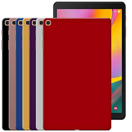 Samsung Galaxy Tab T510 Rubber Yıkanabilir Silikon Kılıf