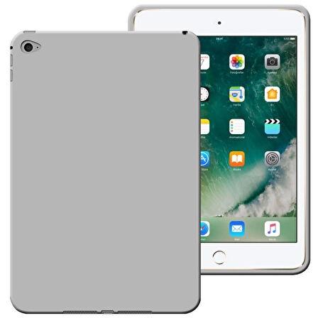 Apple Ipad Mini 4 Rubber Yıkanabilir Silikon Kılıf