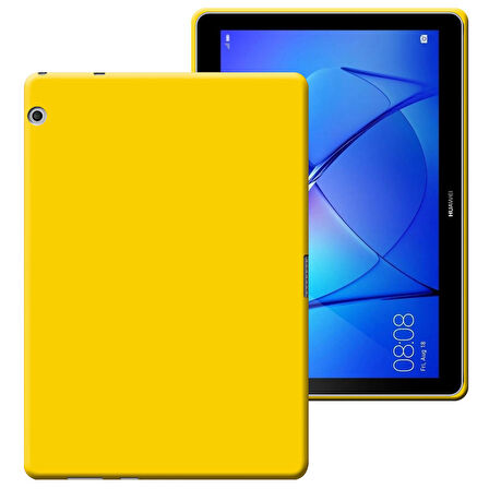 Huawei MediaPad T3 9,6 inç Lansman Silikon Yumuşak Dokulu Kılıf