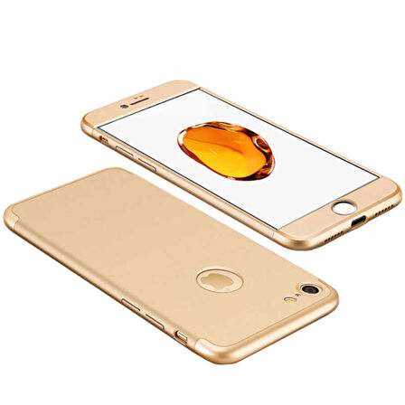 Apple Iphone 7 / 8 GKK Kılıf 360 Derece Tam Koruma