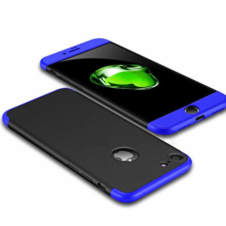Apple Iphone 7 / 8 GKK Kılıf 360 Derece Tam Koruma