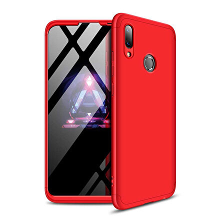 Huawei Y7 Prime 2019 GKK Kılıf 360 Derece Tam Koruma