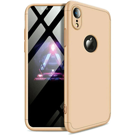 Apple Iphone XR GKK Kılıf 360 Derece Tam Koruma