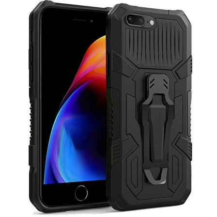 Apple Iphone 7/8 Plus Zırh Tank Kılıf Yüksek Koruma
