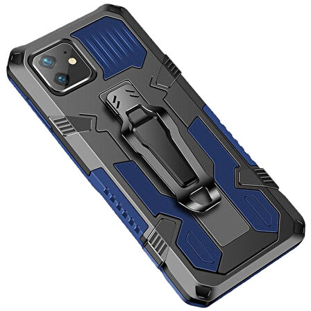 Apple Iphone 11 Zırh Tank Kılıf Yüksek Koruma