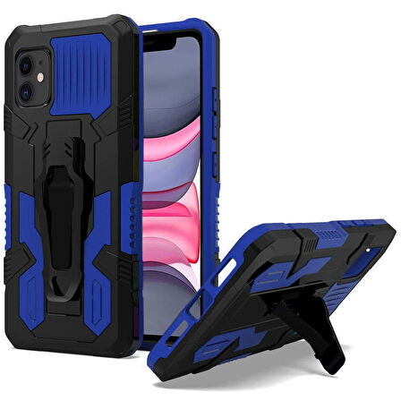 Apple Iphone 11 Zırh Tank Kılıf Yüksek Koruma