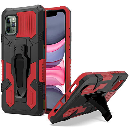 Apple Iphone 11 Pro Zırh Tank Kılıf Yüksek Koruma