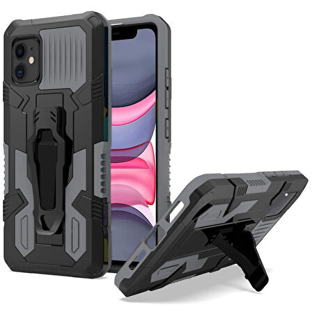 Apple Iphone 12 Mini 5,4 inç Zırh Tank Kılıf Yüksek Koruma