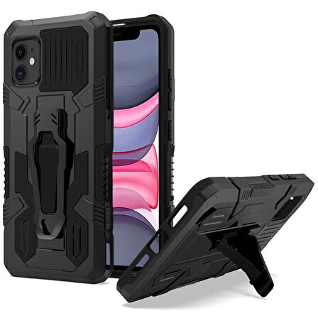 Apple Iphone 12 Mini 5,4 inç Zırh Tank Kılıf Yüksek Koruma