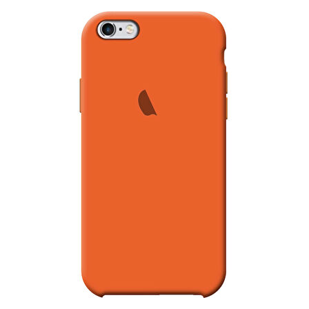 Apple iPhone 6 İçi Kadife Silikon Lansman Kılıf