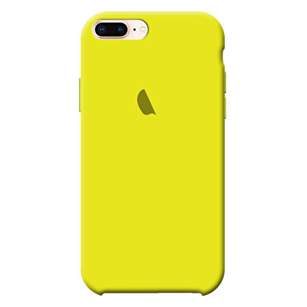 Apple Iphone 7 Plus 8 Plus İçi Kadife Silikon Lansman Kılıf