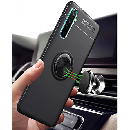 Apple Iphone XS Max Yüzüklü Power Silikon Kılıf