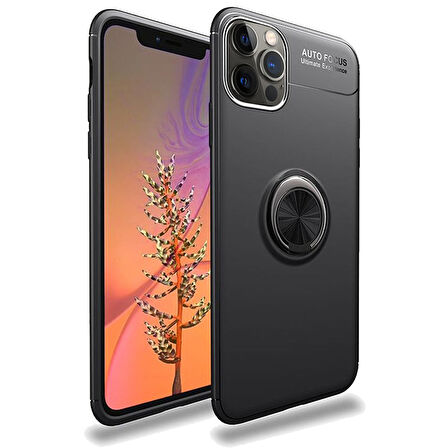 Apple Iphone 12 Pro Max Yüzüklü Power Silikon Kılıf