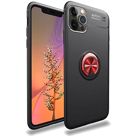 Apple Iphone 12 Pro Yüzüklü Power Silikon Kılıf