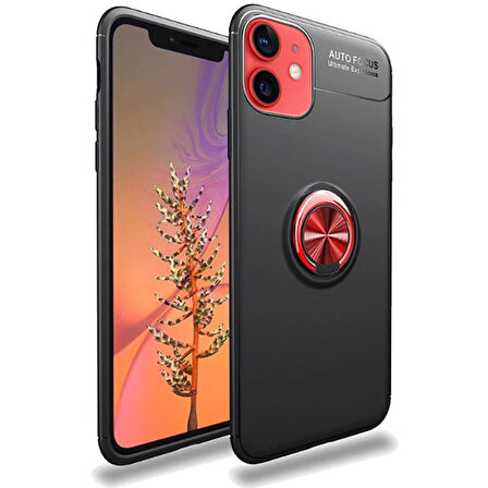 Apple Iphone 12 Mini Yüzüklü Power Silikon Kılıf