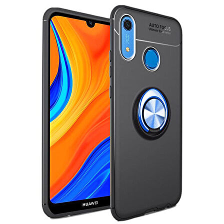 Huawei Y6S 2019 Yüzüklü Power Silikon Kılıf