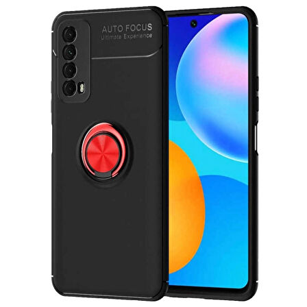 Huawei P Smart 2021 Yüzüklü Power Silikon Kılıf