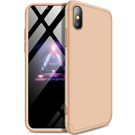 Apple Iphone X Max / XS Max GKK Kılıf 360 Derece Tam Koruma