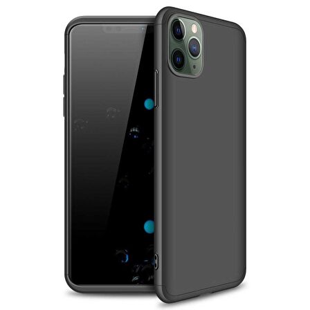 Apple Iphone 11 Pro Max GKK Kılıf 360 Derece Tam Koruma