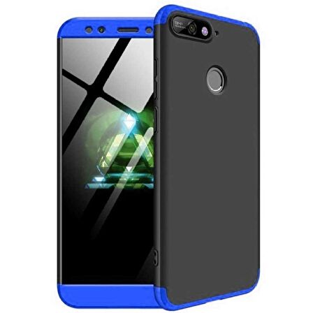 Huawei Y7 Prime 2018 GKK Kılıf 360 Derece Tam Koruma