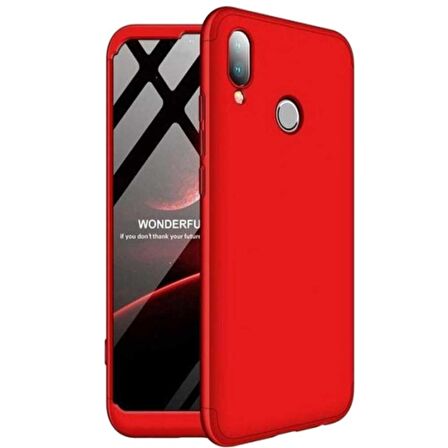 Samsung Galaxy A10S GKK Kılıf 360 Derece Tam Koruma