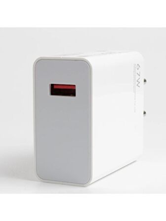 Xiaomi Type-C 67 Watt Hızlı Şarj Aleti Beyaz