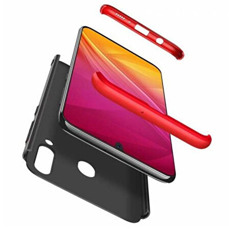 Huawei Y9 2019 GKK Kılıf 360 Derece Tam Koruma