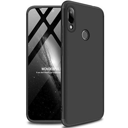 Huawei Y9 2019 GKK Kılıf 360 Derece Tam Koruma