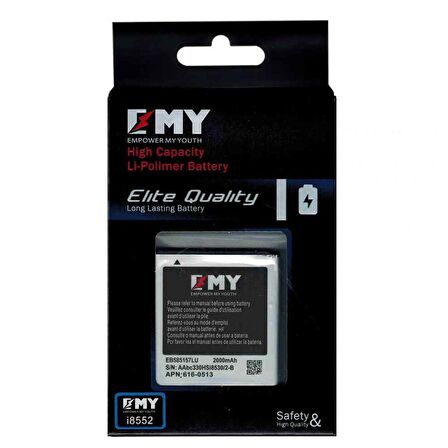 Samsung Galaxy Win i8552 Uyumlu EMY Batarya