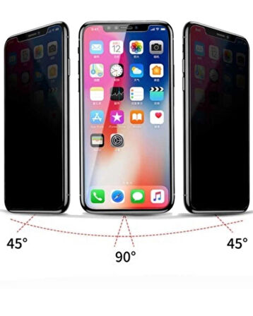 Huawei P Smart 2020 Yandan Görünmeyen 5D Hayalet Cam Ekran Koruyucu