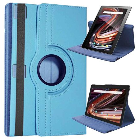 Universal 10 inç 360 Derece Dönen Standlı Tablet Kılıfı