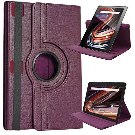 TCL Tab 10L 10,1 inç 360 Derece Dönen Standlı Tablet Kılıfı