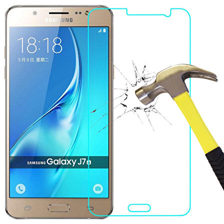 Samsung Galaxy J7 Core Temperli Kırılmaz Cam Ekran Koruyucu