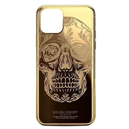 Apple IPhone 12 Kuru Kafa Gold Kılıf