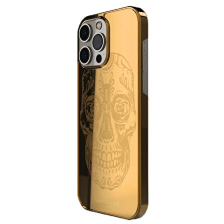 Apple IPhone 12 Kuru Kafa Gold Kılıf