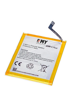 General Mobile Gm 5 Plus Uyumlu EMY Batarya 3100 Mah