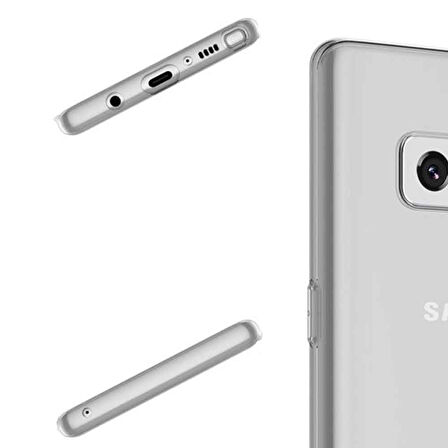 Samsung Galaxy Note 8 Uyumlu Transparent Soft Kılıf