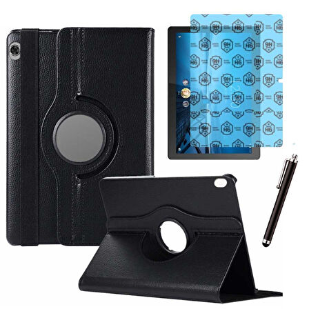 Lenovo Tab M10 TB X505F Uyumlu Kılıf Ekran Koruyucu Ve Kalem Set