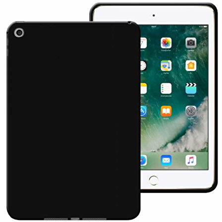 Apple iPad Mini / Mini 2 / Mini 3 Uyumlu Rubber Yıkanabilir Silikon Kılıf